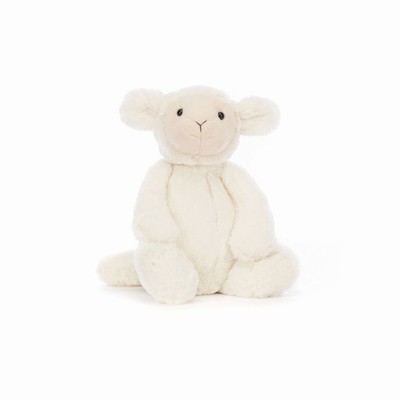 Jellycat Bashful Lamb Farmyard USA | 95183ZXYS